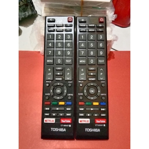 REMOT TV TOSHIBA SMART LED/LCD NETFLIX YOUTUBE ALL TIPE