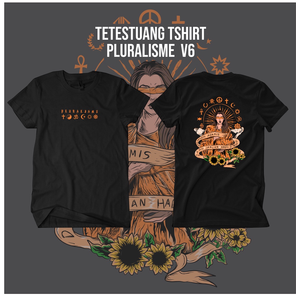 【COD】 Tetestuang Pluralisme Vol 6 | Kaos Pluralisme | Tolerance Beragama