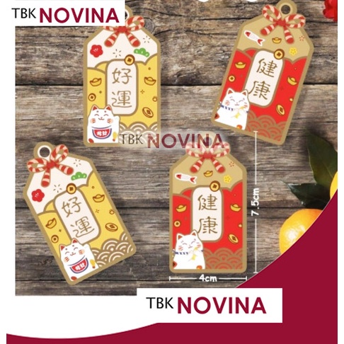 [10 PCS] TAG IMLEK / TAG CHINESE NEW YEAR / TAG SINCIA / HANGTAG TAHUN BARU