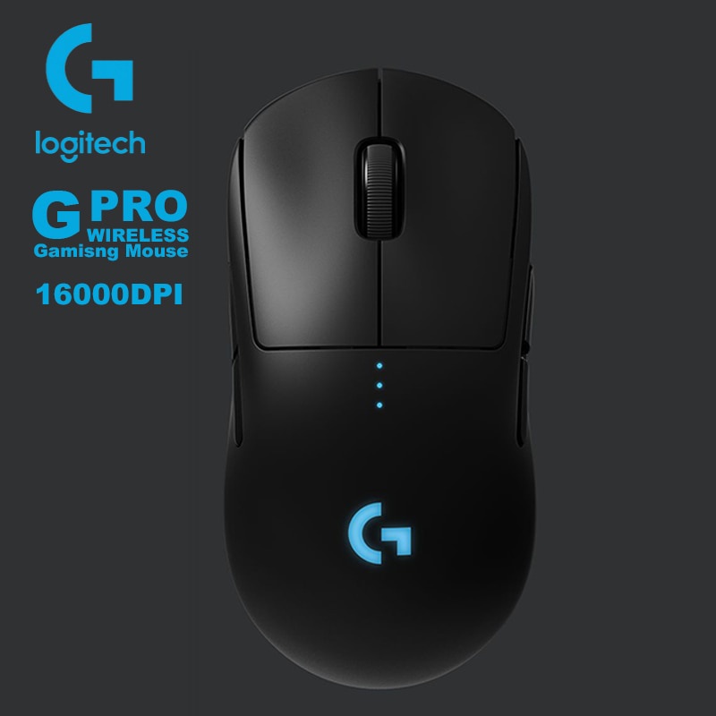 Logitech G PRO Wireless (GPW) Mouse Gaming HERO 25K DPI for eSports