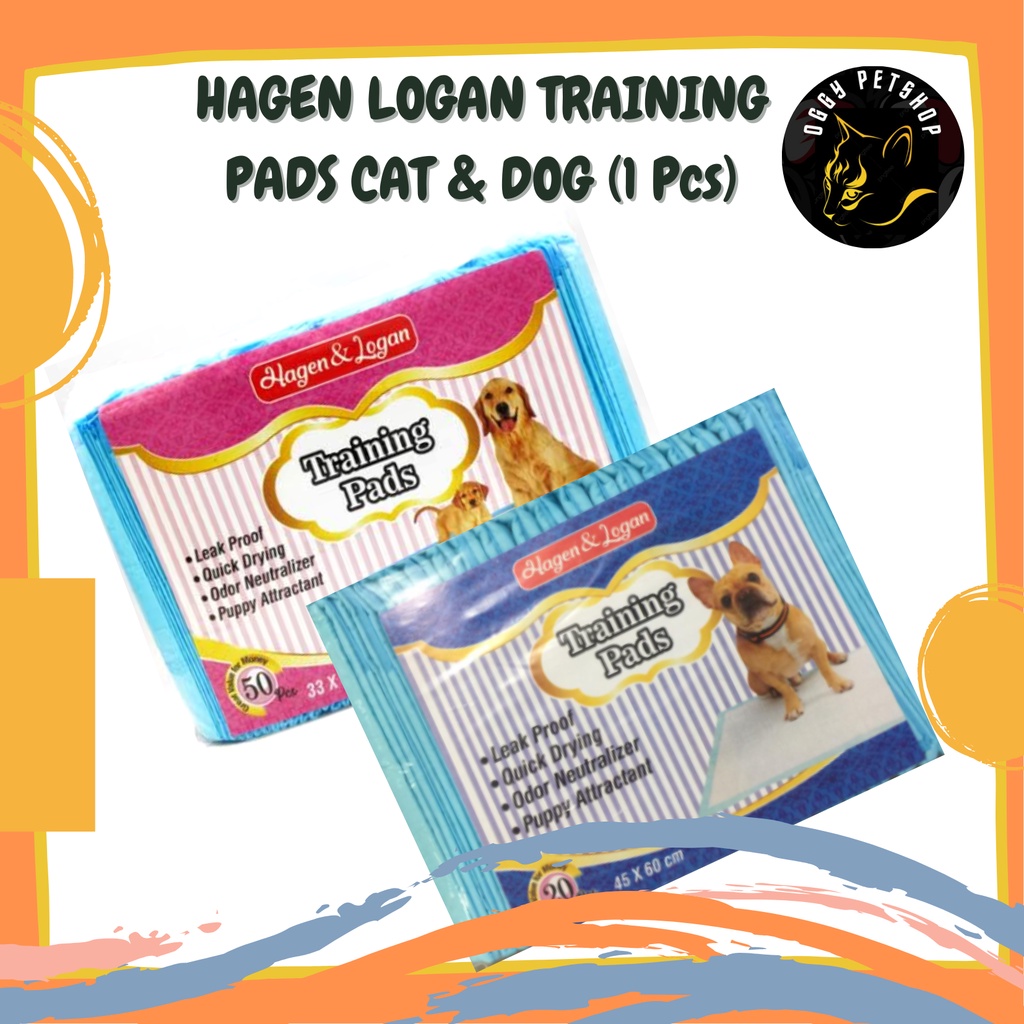 HAGEN LOGAN TRAINING PADS CAT &amp; DOG 1 PCS