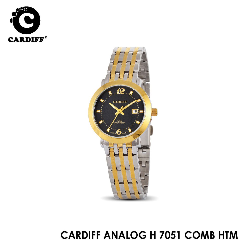 Cardiff Analog H 7051 Jam Tangan Kasual & Couple