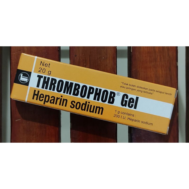 Thrombophob Gel 20 Gram / Mengatasi Pembengkakan / Darah Beku