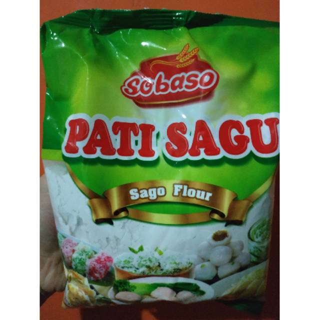 

Tepung sagu Sobaso 500gram