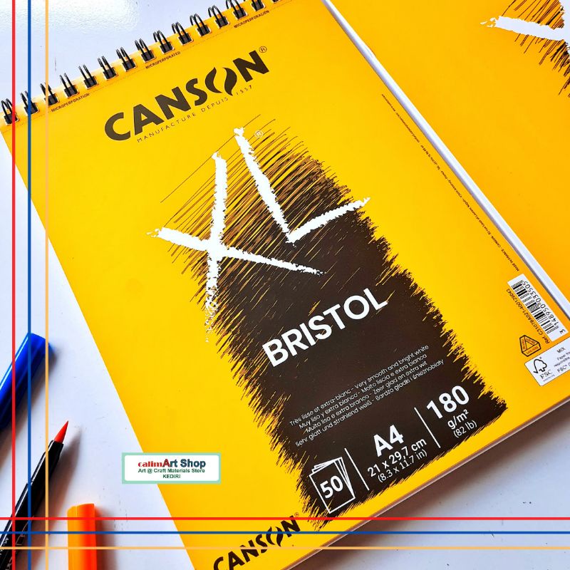 CANSON XL BRISTOL A4 180gsm