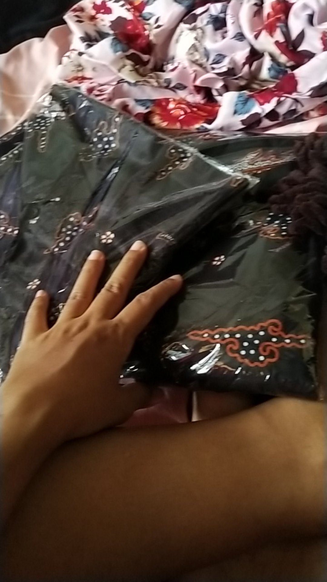 Batik Couple Jumbo Ld 104 Ld 120 Maura Sania Ruffle Ori Ndoro Jowi Dnt Size M L Xl Xxl All Size