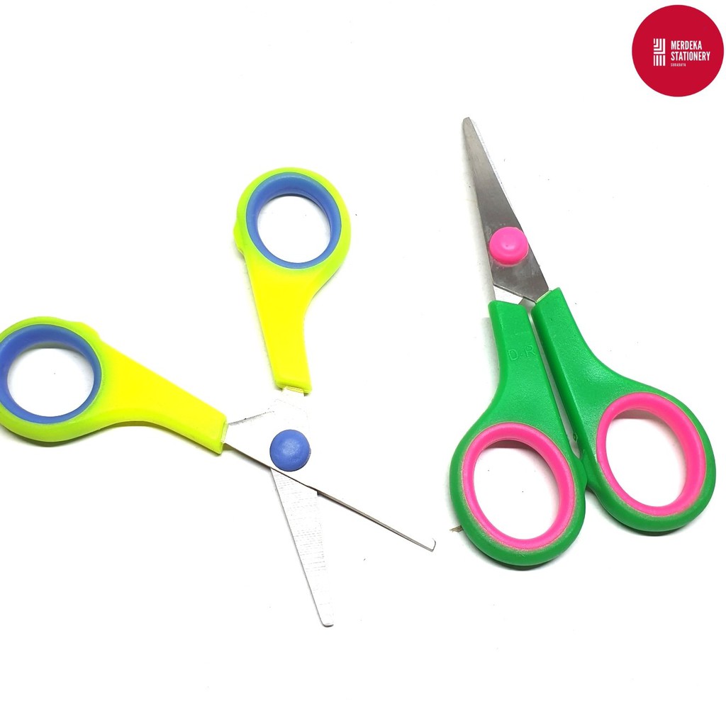 

Gunting/Pemotong/Scissors Ideal DR-5 5" inch kecil warna-warni