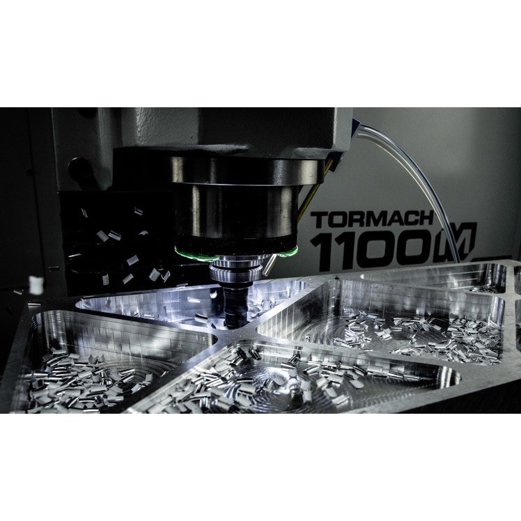 Tormach 1100M 1100 MX CNC Mesin Milling Potong Bahan Baja Besi Keras