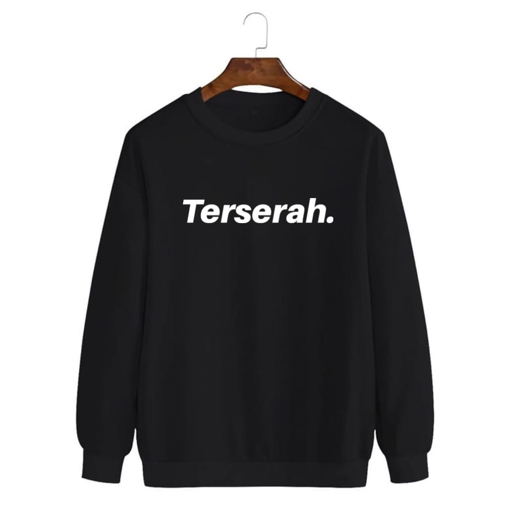 BISA COD / POLILE - BAJU SWEATER TERSERAH / atasan lengan panjang / fashion pria distro / terbaru