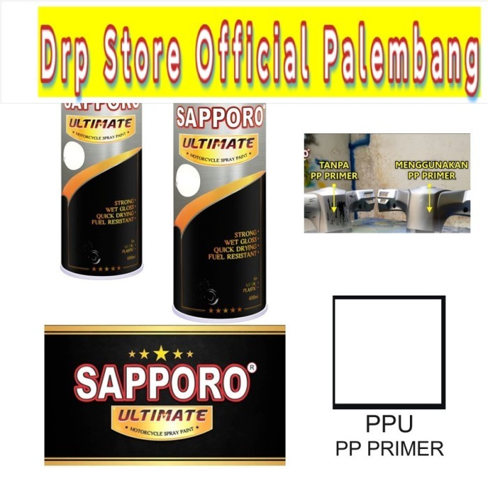 SAPPORO ULTIMATE PPU PLASTIC PRIMER - CAT SEMPROT SAPPORO