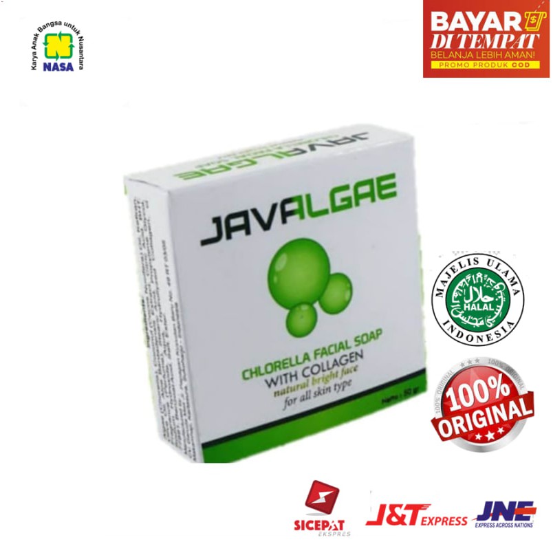 JAVALGAE NASA/SABUN KOLAGEN UNTUK FLEK & JERAWAT