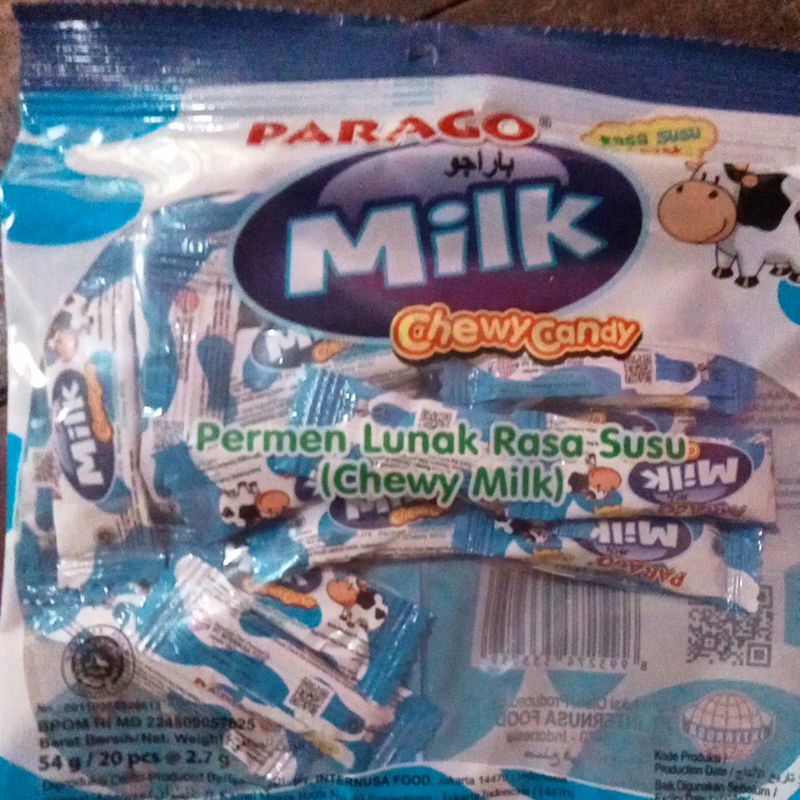

20pcs permen Paragon milk