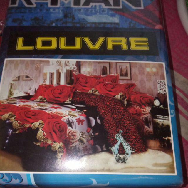 Sprei Louvre Karakter Ukuran 180 X 200 - Part Dua