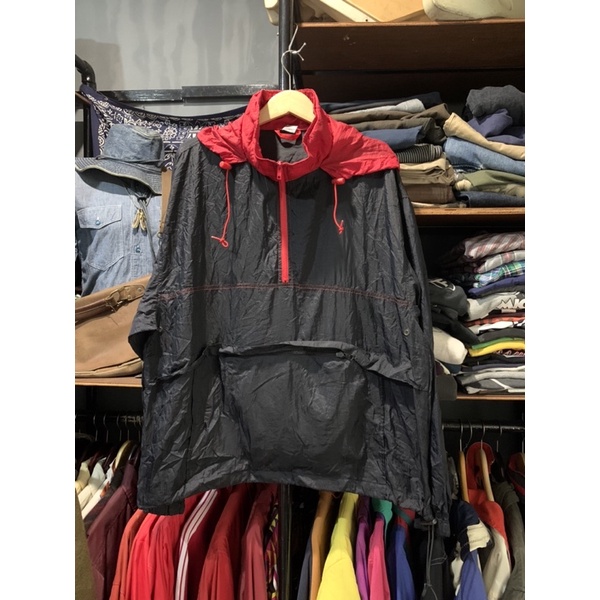 Anorak Jacket Packable Two Tone Uknown Brand .