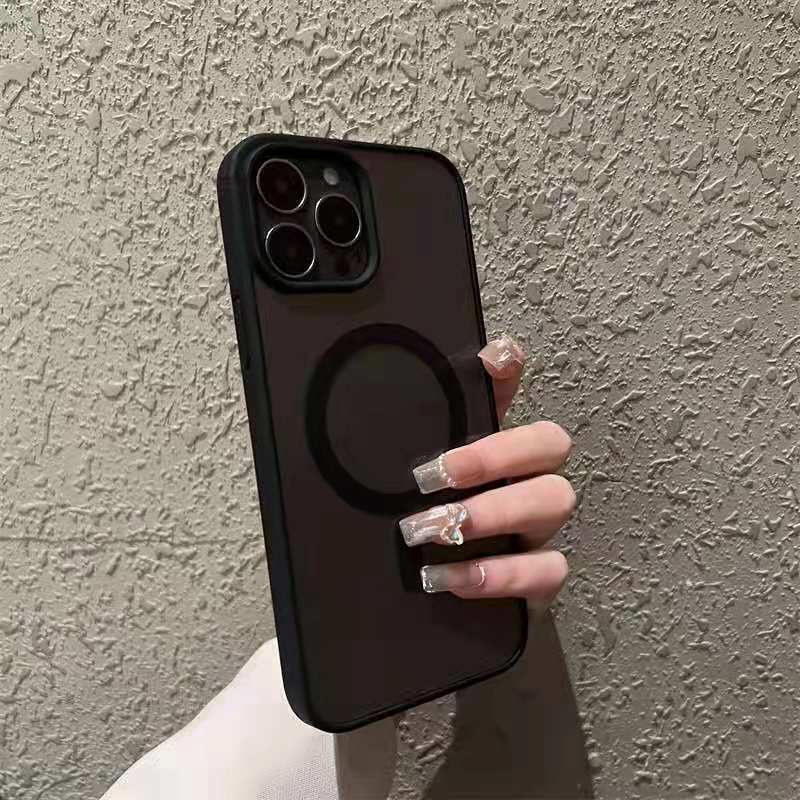 Case Magnetik Transparan Untuk iPhone 12 13 11 Pro Max X Xs Max Xr erhv