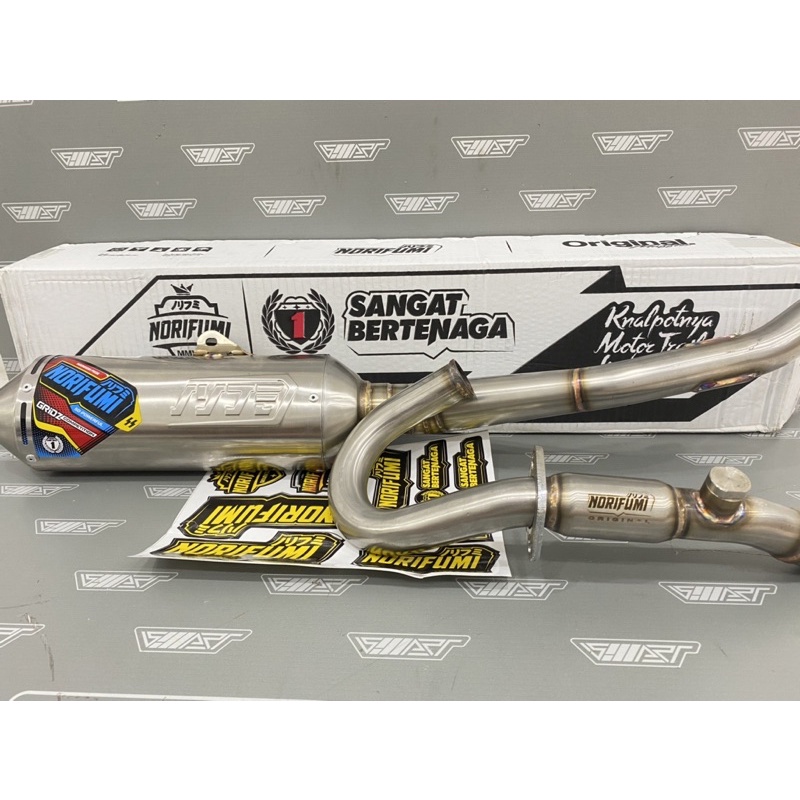 KNALPOT NORIFUMI GRIDZ KOMPETISI WR 155