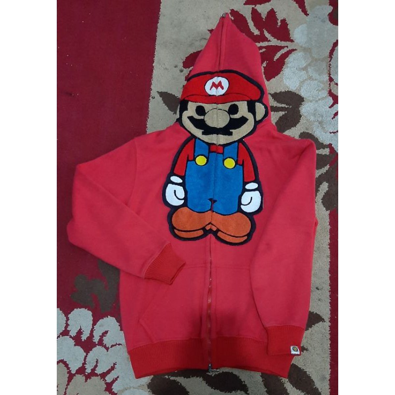 zip hodie baby milo x mario