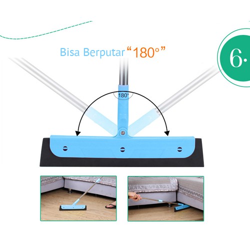 PL-001 Pel Kamar Mandi Kualitas Terjamin / Wiper Kamar Mandi/Wiper Kaca Cermin Super Ringan