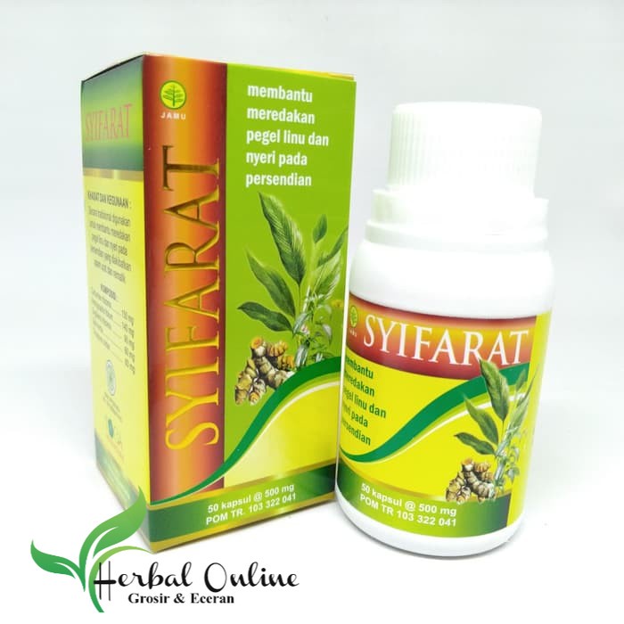 

Syifarat 50 Kapsul Herbal Asam urat