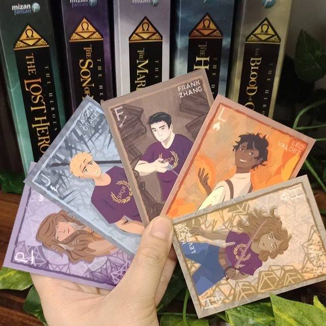 

Heroes of olympus card series