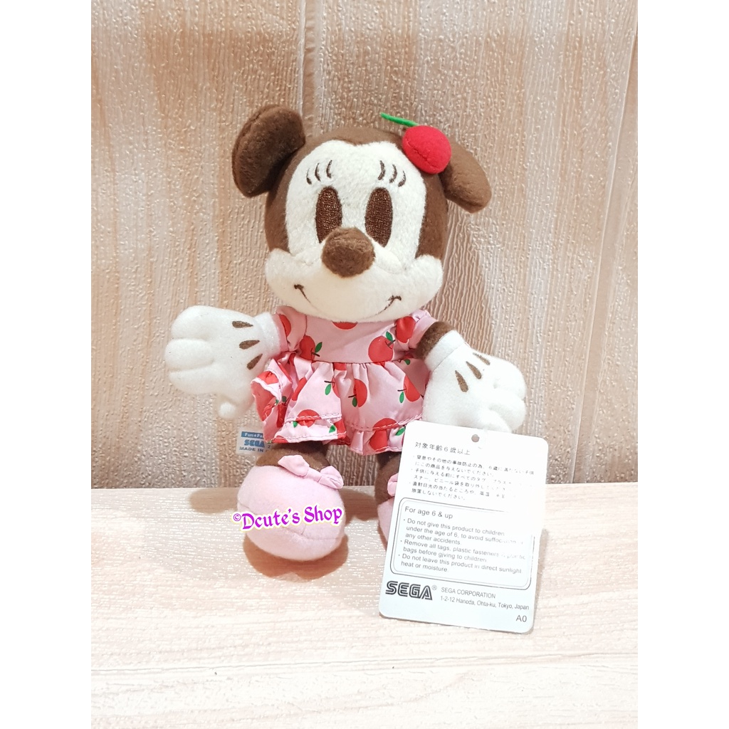 Boneka Cute Minnie Mouse Pink Plush Original Disney