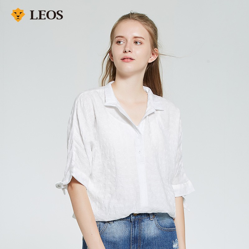 

LEOS Baju Blouse Loose Atasan Wanita (COD)