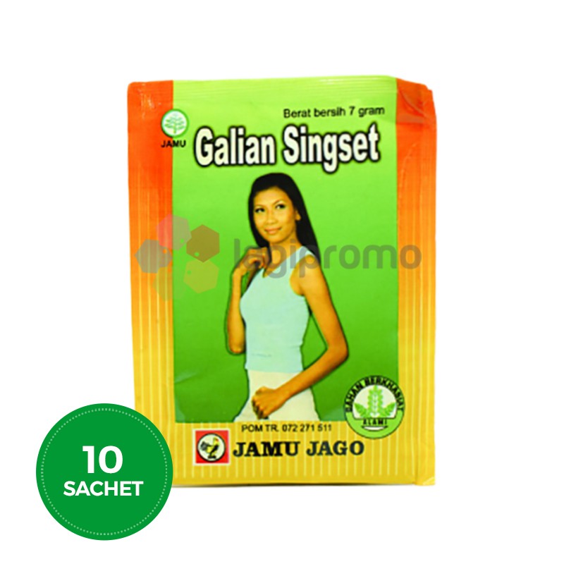Jamu Jago Mutu Tinggi Galian Singset 10 Sachet Obat Pelangsing & Diet Alami