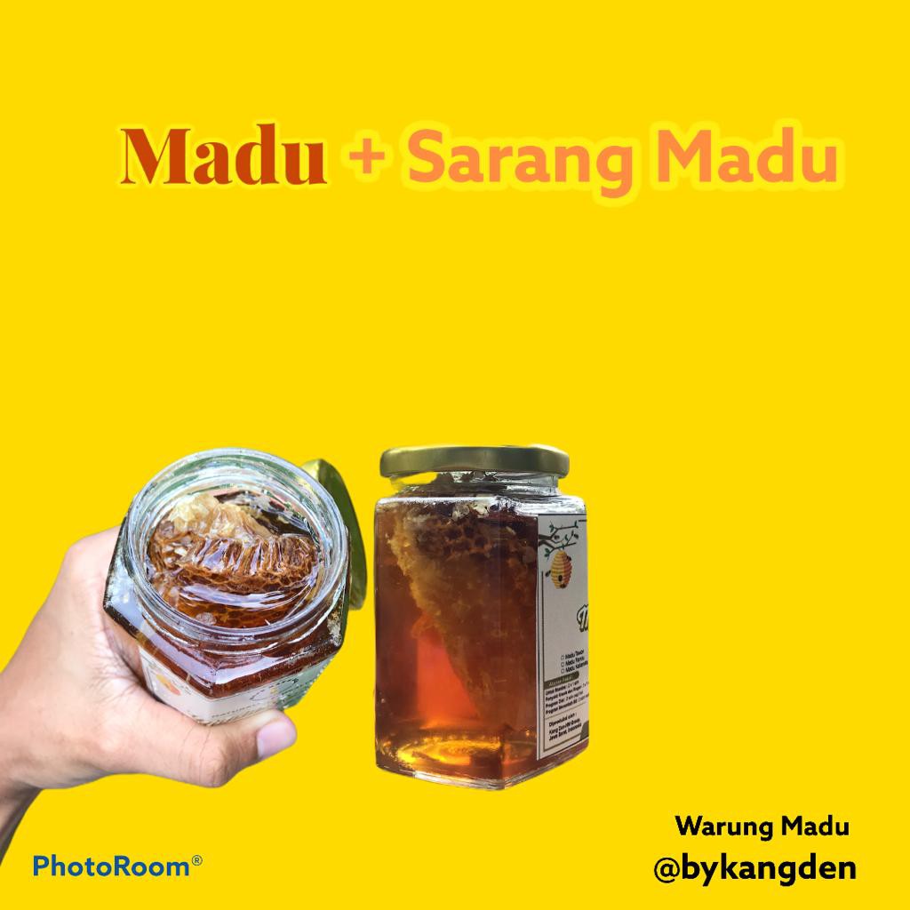 

Madu+Sarang Madu Premium in Jar 400 ml