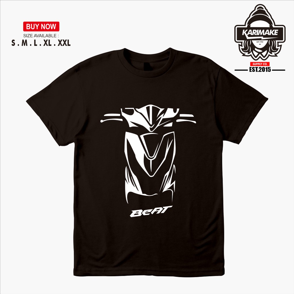 Kaos Baju Motor Honda New Beat Kaos Otomotif