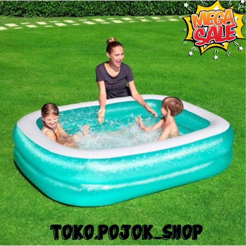 KOLAM RENANG ANAK JUMBO BESTWAY 54006 202CM / KOLAM RENANG ANAK BESAR