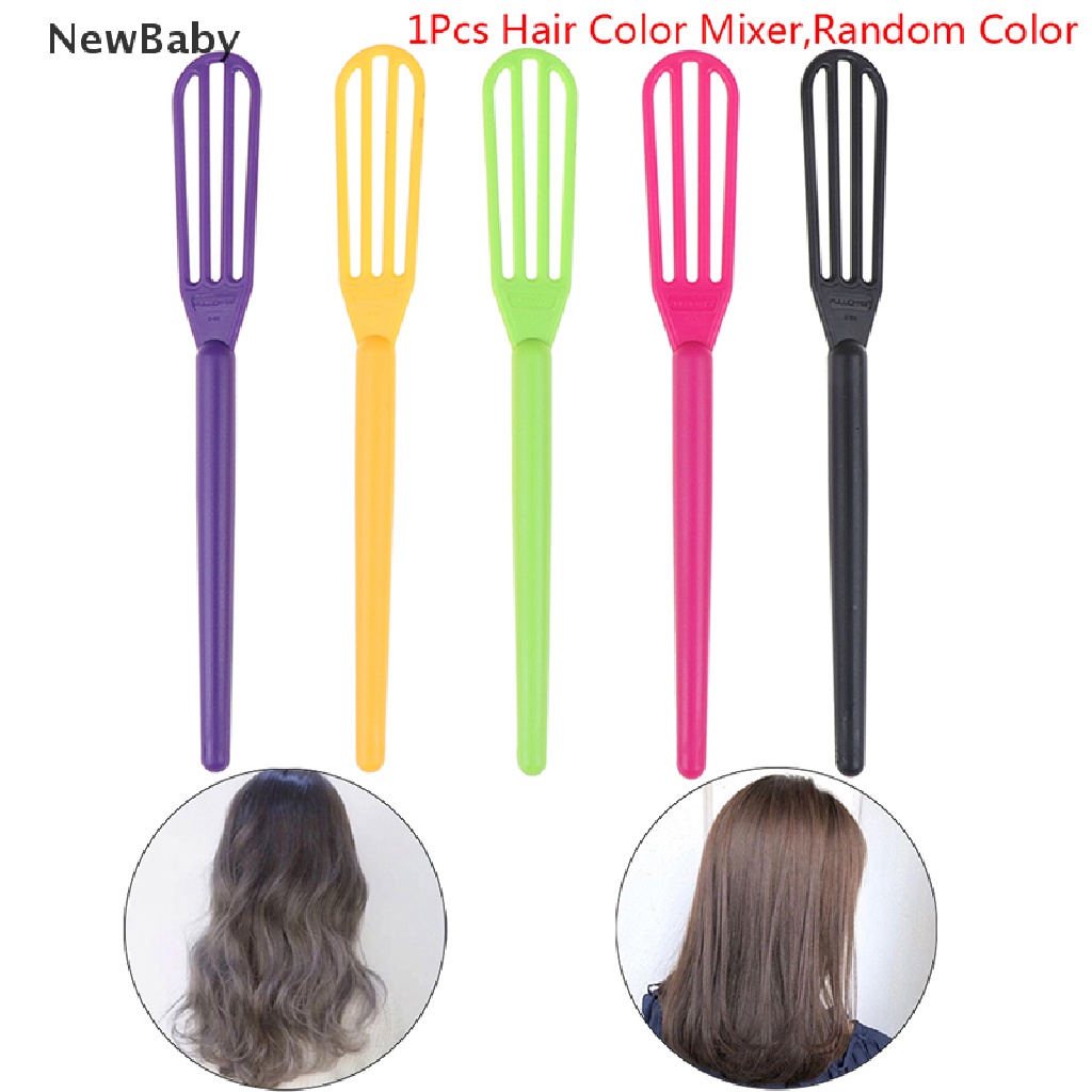 Newbaby 1Pc Stik Pengaduk Cat Rambut Untuk Perlengkapan Salon