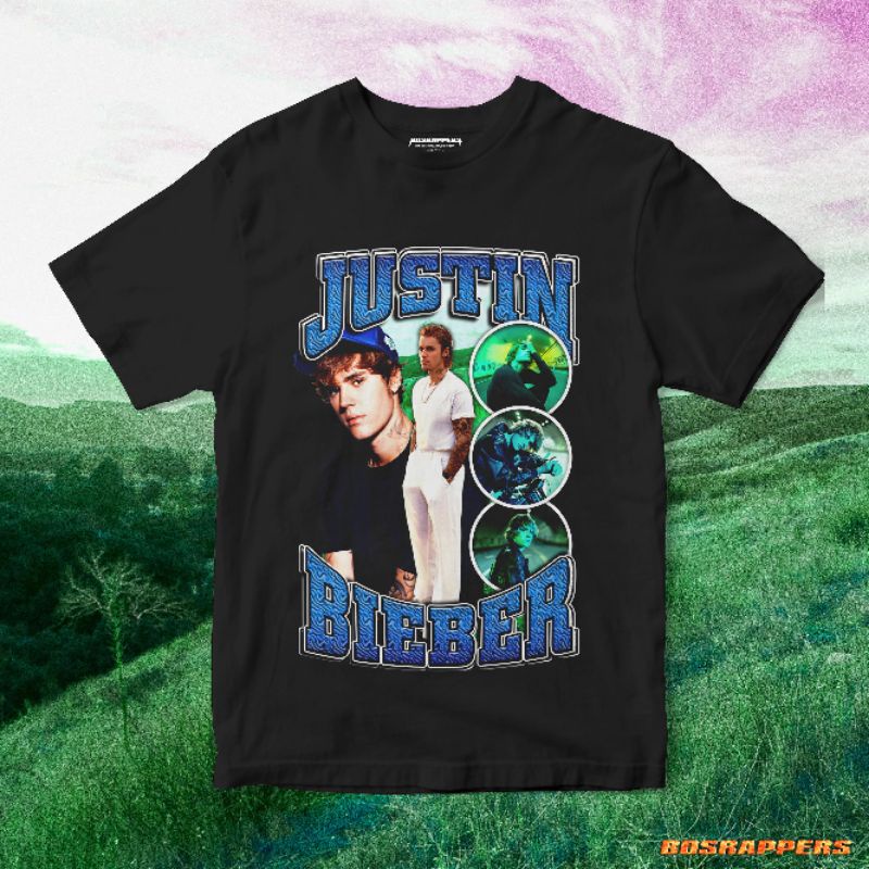 JUSTIN BIEBER RAP TEE | JUSTIN BIEBER TSHIRT | KAOS JUSTIN BIEBER