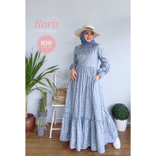 Noni Dress by Roris / Casual Dress / Gamis Branded Wanita / Moslem Wear / Holwa Fashion
