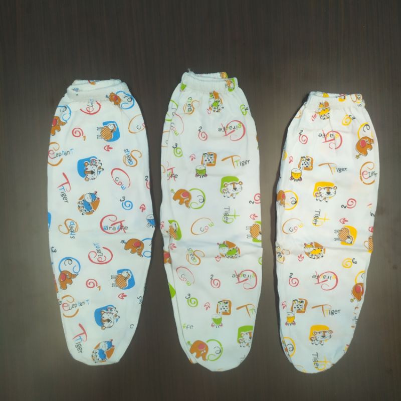 3 pcs celana panjang tutup kaki/ grosir celana bayi