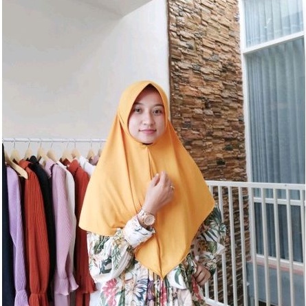 Bergo Hamidah | Hijab Instan Pet Antem | Hijab Olahraga Pet Antem | Bergo Olahraga Menutup Dada | Jilbab Instan Jersey