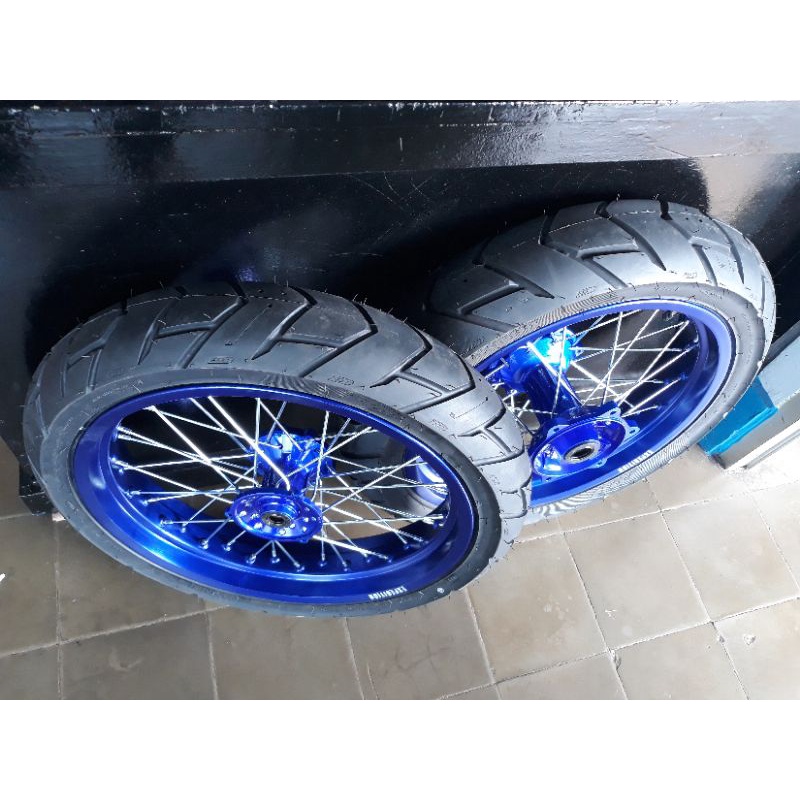 Ban set supermoto wr155 wr 155 semi enduro