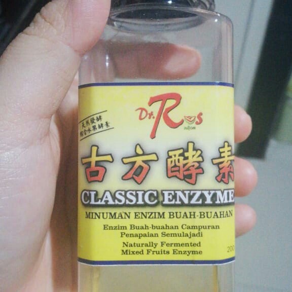 

MINUM-SIAP-DRINK-TO-READY- CLASSIC ENZYME / KLASIK ENZIM DR ROS 200ML -READY-TO-DRINK-SIAP-MINUM.