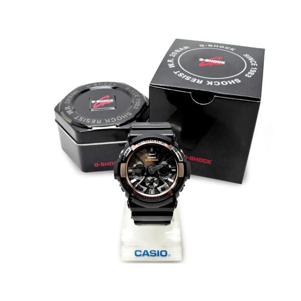 GROSIR Jam Tangan Casio G-Shock Original Black RoseGold GA-200RG Sports Men