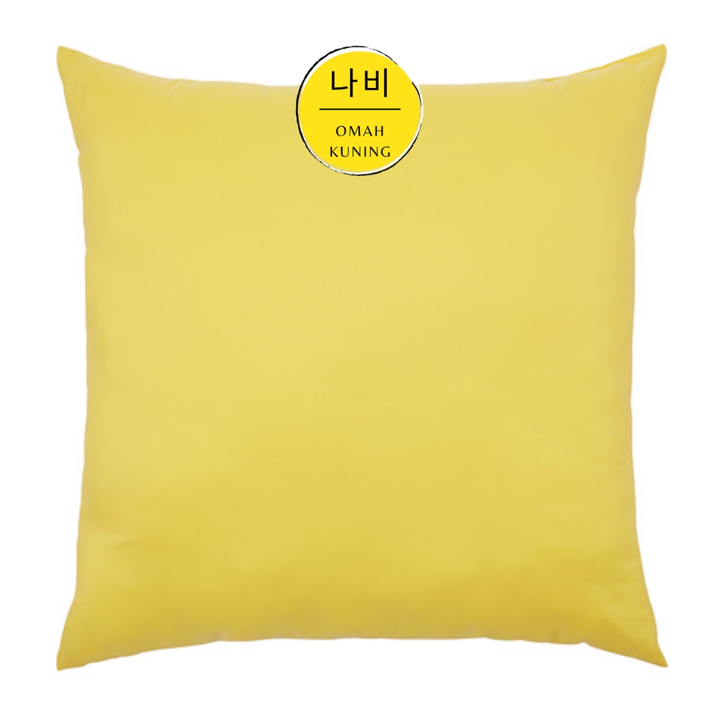 IKEA TREVNAD BANTAL SOFA IKEA SIZE BESAR 50 X 50 CM BAHAN HALUS WARNA KUNING - OMAH KUNING