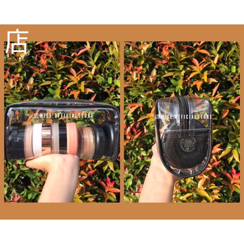 TRANSPARENT MAKEUP POUCH/POUCH MAKEUP TRANSPARAN/POUCH  MAKEUP MUA MURAH/POUCH KOSMETIK TRANSPARAN