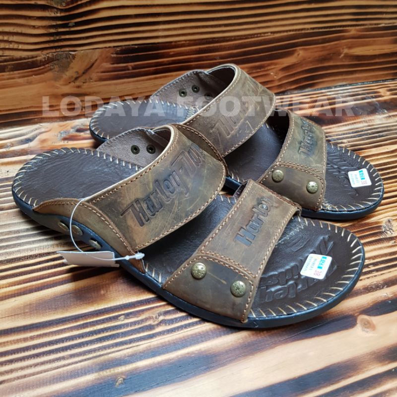 BEST SELLER !!!!! SANDAL KULIT GARUT MURAH KEREN ABIIZZZ