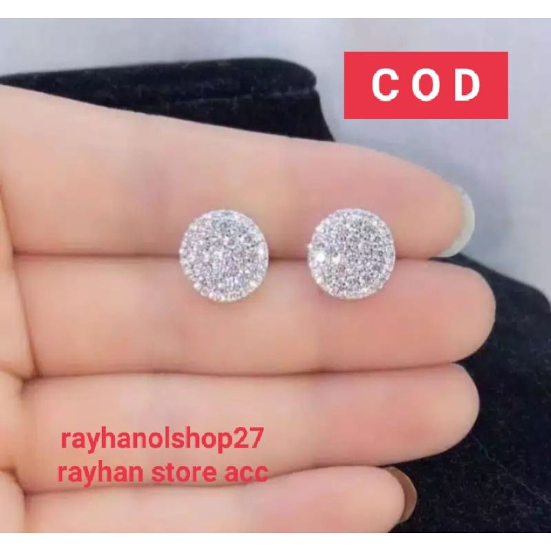 Anting wanita Giwang SILVER Cantik termurah