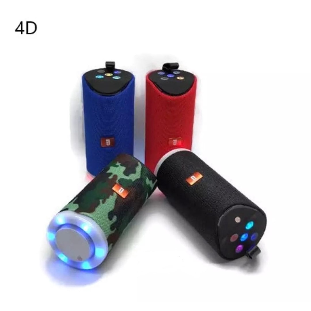 Speaker Bluetooth 4D Portable Wireless Speaker LED 4 D