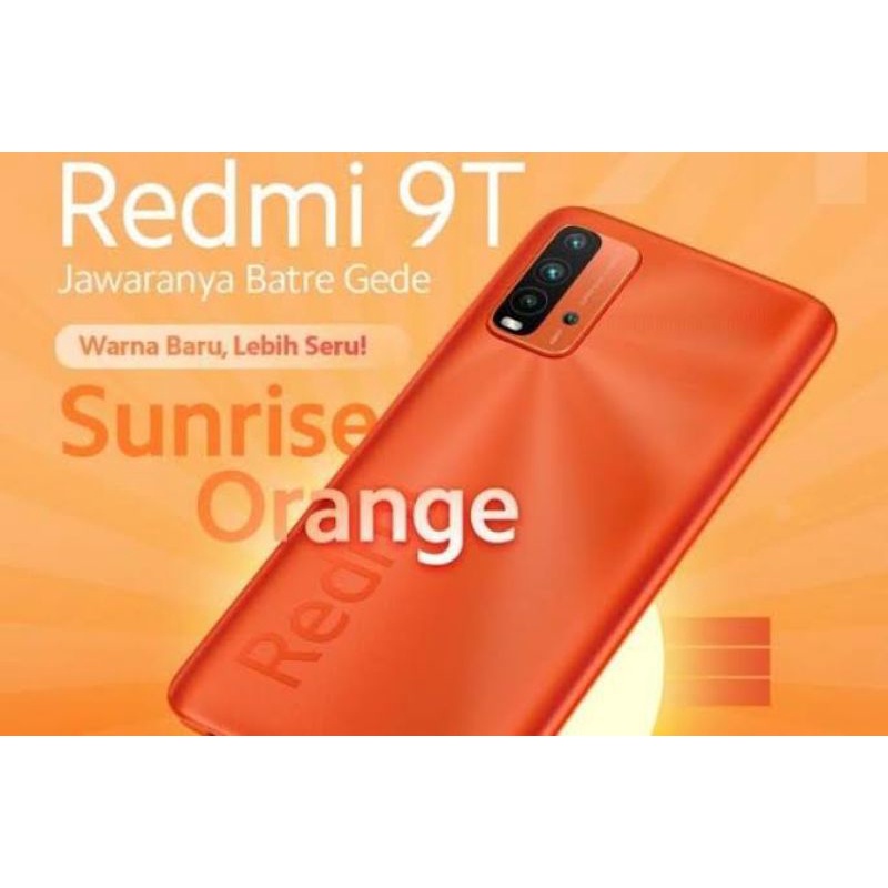 Xiaomi Redmi 9T ram 6/128gb garansi resmi xiaomi Indonesia