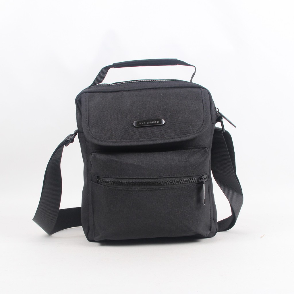 TAS SELEMPANG TRAVEL POUCH - POLO HUMMER - BLACK