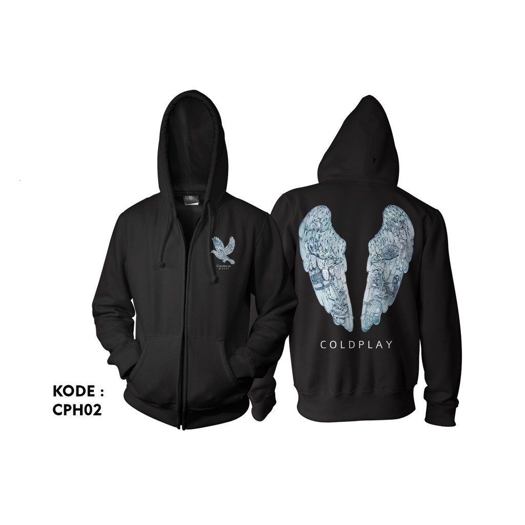 Jaket coldplay / hoodie codplay / jacket coldplay