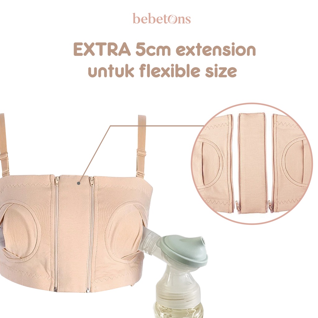 Bebetons Handsfree pumping bra