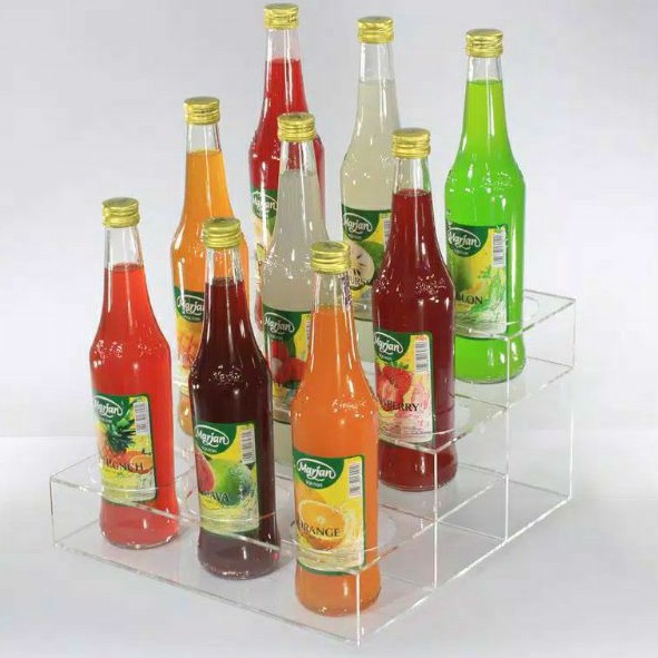 display rak botol isi 9 botol