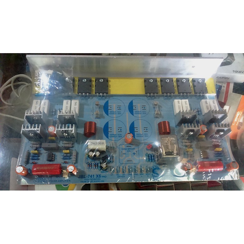 KIT POWER DRIVER HIFI STEREO POWER AMPLIFIER JBL741 X6 PLUS TR
