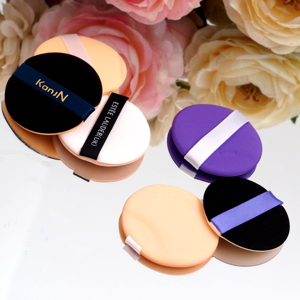 Spons Bedak Basah SET ISI 3PCS Blending Sponges Puff Air Cushion Foundation